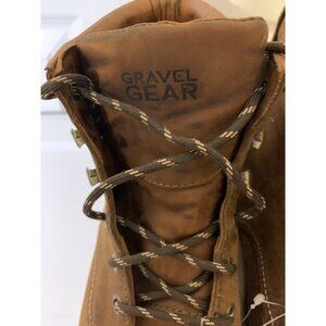 Gravel Gear‎ Men’s Sz 14M 6in Leather Moc Wedge Boot Brown NT008-2